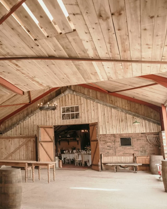 👉🏼 Are you tired of the usual hotel venues for your corporate events?  Are you looking for a location that leaves a lasting impression?  Nestled in the heart of the Shropshire countryside, the 'Barn' at Morrells Wood Farm offers a distinctive alternative that stands out from the mainstream.  Situated idyllically on the side of The Wrekin, the 'Barn' is an ideal venue for corporate gatherings. It comfortably accommodates up to 200 guests for a sit-down meal, providing ample space for large-scale events, and for more intimate gatherings, the barn can be partitioned to create a cozy atmosphere for groups of 20 or more.  In addition to the versatile event space, Morrells Wood Farm offers a variety of accommodation options. With ten self-catering properties that collectively sleep up to 24 guests, along with an adjacent four-acre field perfect for bell tents and tipis, there's plenty of room for your team to stay overnight and enjoy the beautiful surroundings.  👉🏼 Morrells Wood Farm is not just for corporate events—it’s also a stunning choice for weddings. 💍 After your special ceremony, the 'Barn' provides a spectacular setting for your wedding breakfast, comfortably seating up to 200 guests. For smaller gatherings, it can be reconfigured to seat up to 80 guests in a more intimate setting.  The venue is surrounded by over 100 acres of breathtaking countryside, making it one of Shropshire's most sought-after wedding locations. With five converted cottages and four Shepherds Huts available, your family and friends can stay over and celebrate with you in style.  👌🏼 Why Choose Morrells Wood Farm?
⦁ Located on the side of The Wrekin, the farm offers a picturesque backdrop for any event.
⦁ The 'Barn' can be adapted to suit both large and small gatherings.
⦁ From self-catering properties to unique outdoor options, there's accommodation for everyone.
⦁ Enjoy the beauty of over 100 acres of countryside.  Whether you're planning a corporate event or a wedding, Morrells Wood Farm provides a memorable setting that combines rustic charm with modern amenities.  Be sure to explore the enchanting #MorrellsWoodFarm for your next special occasion!